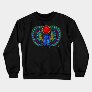 Winged Scarab Crewneck Sweatshirt